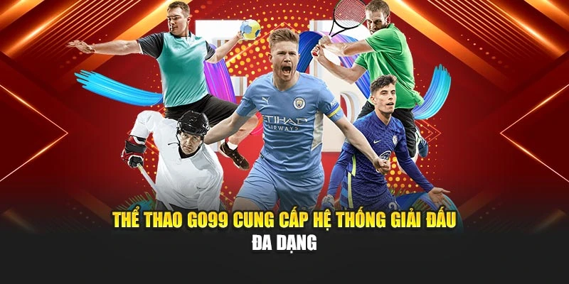 Thể thao GO99 cung cấp hệ thống giải đấu đa dạng